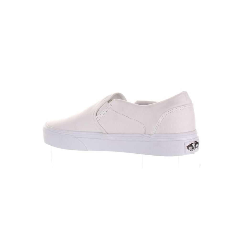 Vans Womens Asher White Skateboarding Shoes Size 7 Medium (B, M) - Picture 3 of 4